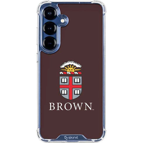 Brown University Primary Logo Galaxy S25 Clear Case
